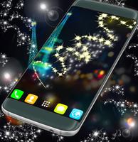 Paris Lights Live Wallpaper captura de pantalla 3