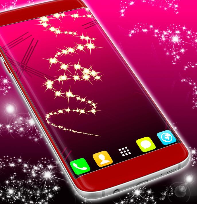Pink Neon Live Wallpaper pour Android - Téléchargez l'APK