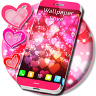 Hearts Glare Light Live Wallpaper أيقونة