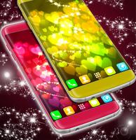 برنامه‌نما Hearts Glare Light Live Wallpaper عکس از صفحه