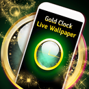 Gold Clock Live Wallpaper APK