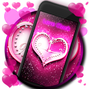 Fond d&#39;écran Clock Love APK