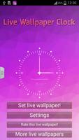 Live Wallpaper Clock capture d'écran 2