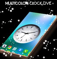 Multicolor Clock Live capture d'écran 3