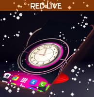 Red Live Wallpaper screenshot 2