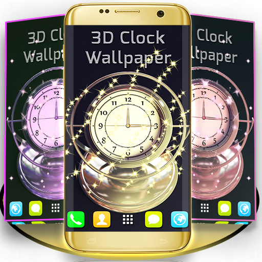 3D Clock Wallpaper