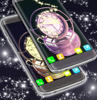 3D Clock Wallpaper تصوير الشاشة 1