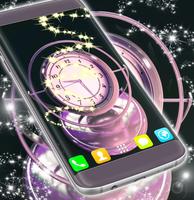 3D Clock Wallpaper تصوير الشاشة 3