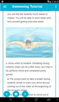 Swimming Tutorial screenshot 1