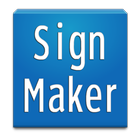 Sign Maker icon