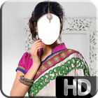 Saree Photo Montage HD icon