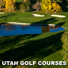 Utah Golf Courses Zeichen