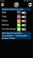 Chamada e SMS:Alertas do Flash imagem de tela 1