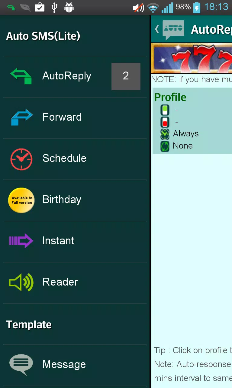 Auto SMS Lite(Autoresponder) APK for Android Download