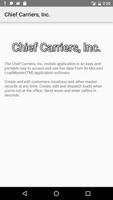 Chief Carriers, Inc. ảnh chụp màn hình 1