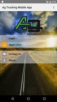 Ag Trucking Mobile App Affiche