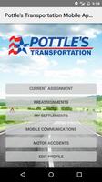 Pottle's Mobile Application Affiche