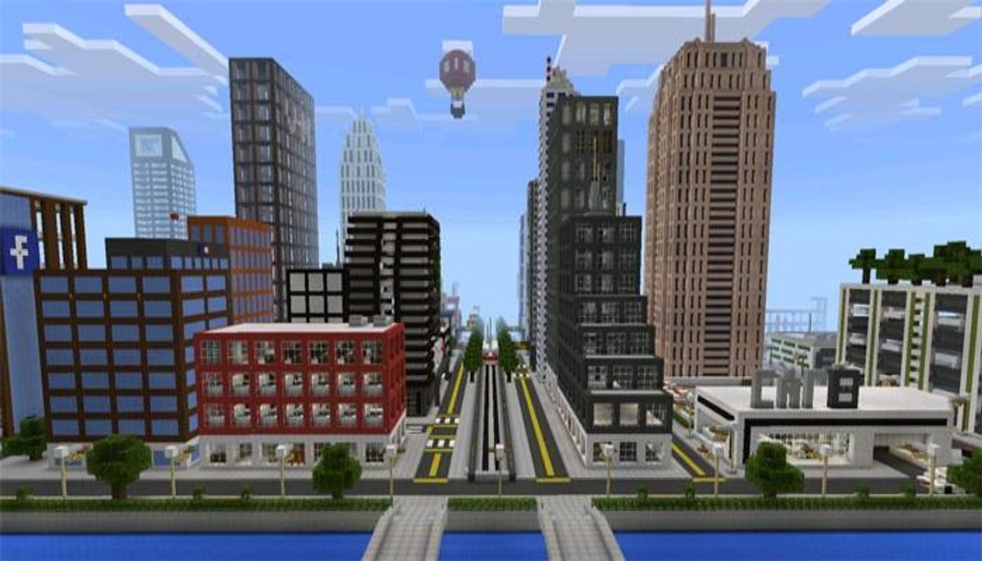 TN City map for Minecraft PE for Android - APK Download