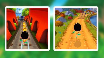 Titans Go Subway Adventure captura de pantalla 1