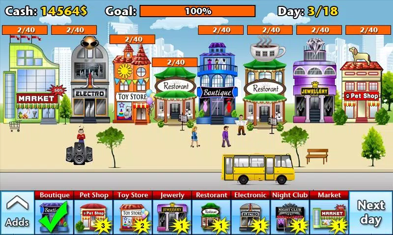 SHOPPING STREET free online game on