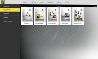 Hyster EMEA Product Library Plakat