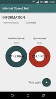 Internet Speed Test الملصق