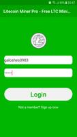 Litecoin Miner تصوير الشاشة 2