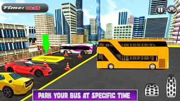 City Coach Bus Simulator Parking Drive syot layar 2