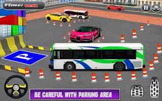 City Coach Bus Simulator Parking Drive syot layar 3