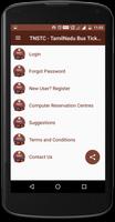 TNSTC TamilNadu Bus Ticket Booking and Bus Enquiry capture d'écran 1