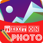 Text On Photo Design icono