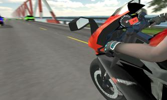 RC Motorcycle - Freeway Traffic - Tilt Rider Screenshot 2