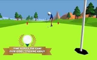 🏌 Stickman 3D Golf ⛳ Affiche