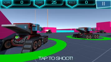 Block Tank Battle 3D Affiche