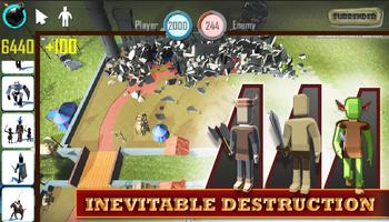 Stickman 3D: Defense of Castle capture d'écran 1