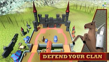 Stickman 3D: Defense of Castle capture d'écran 2