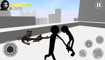 Stickman 3D panah screenshot 1