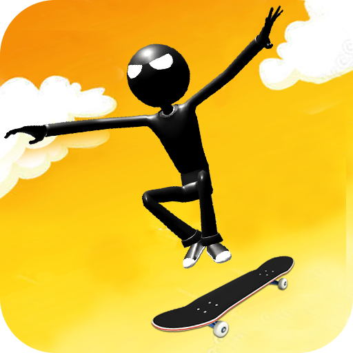 Stickman Extreme Skateboard