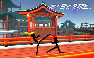 Stickman Karate Fighting 3D โปสเตอร์