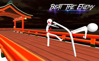 Stickman Karate Fighting 3D ảnh chụp màn hình 1