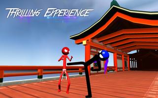 Stickman Lutte Karaté 3D capture d'écran 2