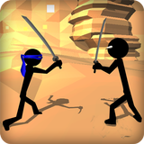Guerrier Stickman- Ninja 3D icône