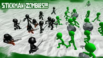 Stickman Simulator: Zombie War capture d'écran 1