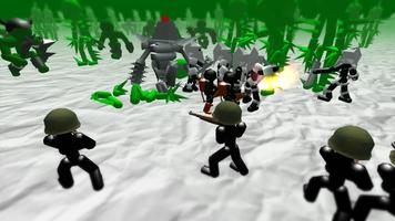Stickman Simulator: Zombie War ảnh chụp màn hình 3