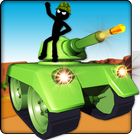 ikon Stickman 3D Tank Pahlawan