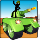 Stickman 3D-Tank Hero Zeichen