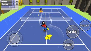Stickman 3D Tennis اسکرین شاٹ 3