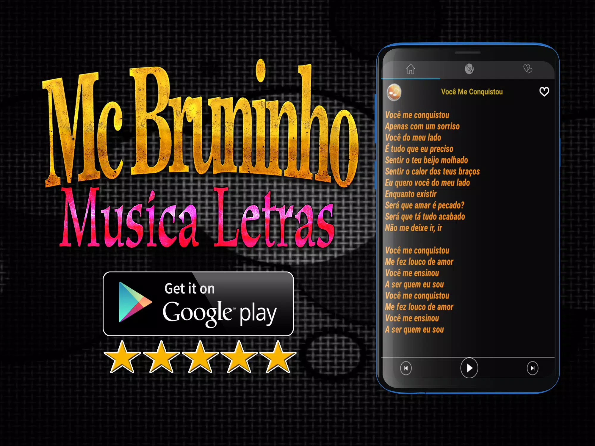 MC BRUNINHO - Jogo Do Amor Mp3 Apk Download for Android- Latest
