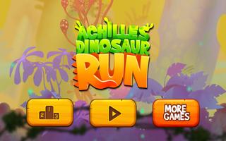 Achilles Dinosaur Run Affiche