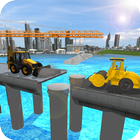 Construct City Bridge 3D Sim Game иконка